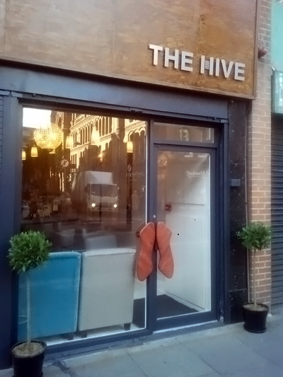 E1 Works Hive Shop Door Handles 2012