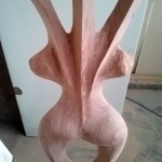 E1 Works Wooden Sculpture 2012